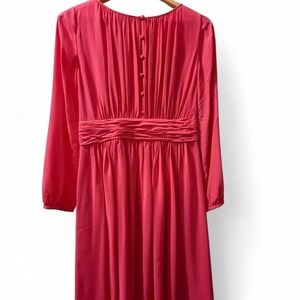 Wedding guest, bridal shower, and party dress by Boden (6) in a vibrant pink